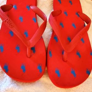 Polo flip flops